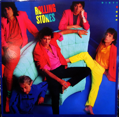 ROLLING STONES, THE - DIRTY WORK Dutch pressing (LP)