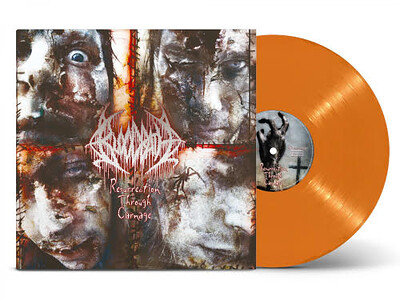 BLOODBATH - RESURRECTION THROUGH CARNAGE Orange vinyl reissue (LP)
