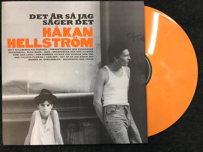 HELLSTRÖM, HÅKAN - DET ÄR SÅ JAG SÄGER DET Orange vinyl, Lim.Ed. 100 copies , with nice gatefold cover and poster (LP)