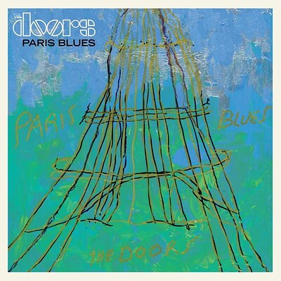 DOORS, THE - PARIS BLUES Blue vinyl, numbered 2022 Black Friday release (LP)