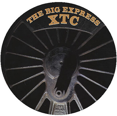 XTC - THE BIG EXPRESS EEC pressing, Wheel-Shaped Sleeve (LP)