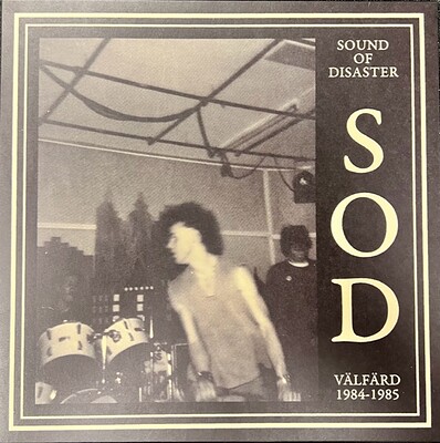 SOUND OF DISASTER (SWE HC) - VÄLFÄRDENS AVFALL Re-issue. Limited edition with Poster and Booklet. (LP)