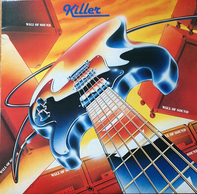 KILLER - WALL OF SOUND Re-issue of Rare 1982 Belgian NWOBHM-styled album, Lim. Ed. 100 copies (LP)