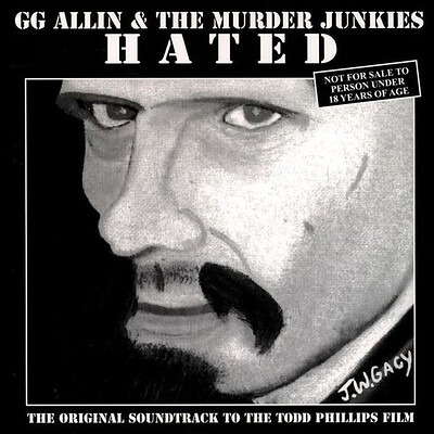 ALLIN, GG  &  Murder J. - HATED Soundtrack to Legendary roadmovie. (LP)