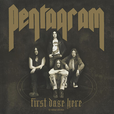 PENTAGRAM - FIRST DAZE HERE coloured half/half (LP)