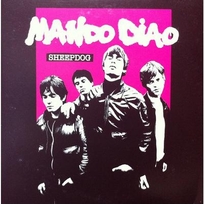 MANDO DIAO - SHEEPDOG Lim. Ed 500 , Pink vinyl, 4 Track EP, Rare (7")