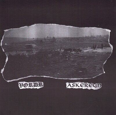 VORDR / ASKEREGN - SPLIT Canadian 2012 release, black metal (7")