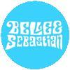 BELLE  &  SEBASTIAN - LOGO 1” badge, blue/white (BADGE)