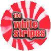 WHITE STRIPES, THE - LOGO  1” badge, red/white/black (BADGE)