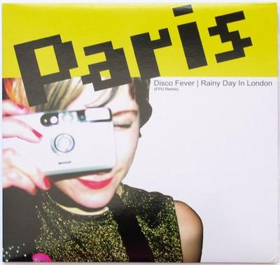 PARIS - RAINY DAY IN LONDON/ DISCO FEVER EP  Pink Vinyl (7")
