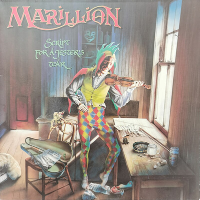 MARILLION - SCRIPT FOR A JESTER'S TEAR German late 80:s pressing, gatefold sleeve (LP)