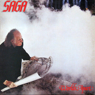 SAGA - WORLD APART Canadian pressing (LP)