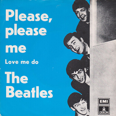 BEATLES, THE - PLEASE PLEASE ME / Love Me Do Swedish 1979 pressing (7")