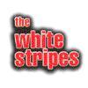 WHITE STRIPES, THE - LOGO  1” badge, Red/White/Black (BADGE)