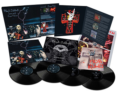 BLACK SABBATH - LIVE EVIL 4xLP deluxe box, 40th Anniversary (LP-BOX)