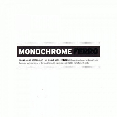 MONOCHROME - FERRO (MLP)