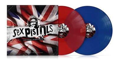 SEX PISTOLS - MANY FACES OF Red/Blue vinyl (2LP)