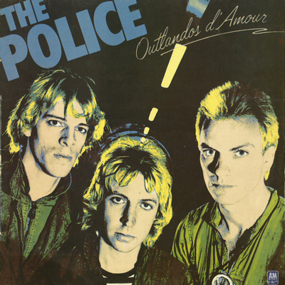 POLICE, THE - OUTLANDOS D'AMOUR Dutch, great first album 1978 (LP)