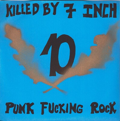 VARIOUS ARTISTS (PUNK / HARDCORE) - KILLED BY 7 INCH #10 German 2000 release w/ insert (7")
