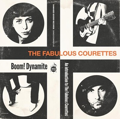 COURETTES, THE - THE FABOLOUS COURETTES- BOOM! DYNAMITE USA Only LP, Orange vinyl, 1000x (LP)
