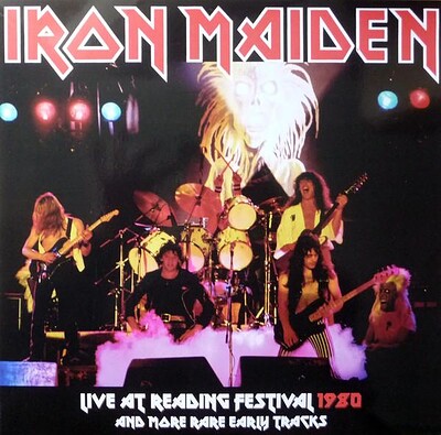 IRON MAIDEN - LIVE AT READING FESTIVAL 1980-And More Rare Early Tracks, Red vinyl (LP)