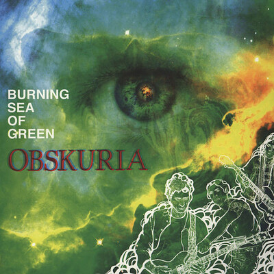 OBSKURIA - BURNING SEA OF GREEN Gatefold sleeve, with poster (LP)