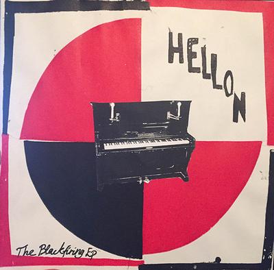 HELLON - THE BLACKFIRING EP Swedish low-fi pop with handmade sleeve! (7")