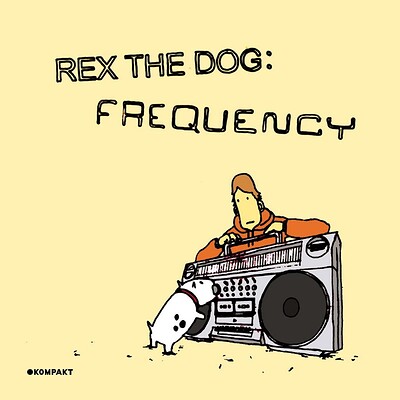 REX THE DOG - FREQUENCY (BADGE)