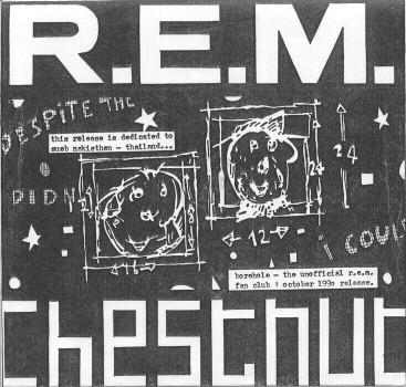 R.E.M. - CHESTNUT FANCLUB EP (7")