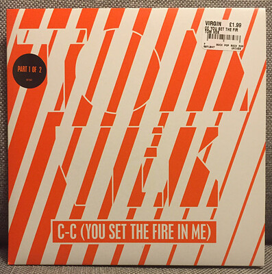 VEK TOM - C-C (YOU SET THE FIRE IN ME) (7")