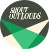 SHOUT OUT LOUDS - FLASHLIGHTS LOGO    1” pin/badge, Grey, green and white (BADGE)