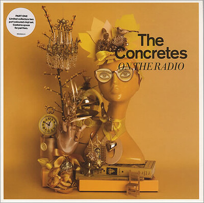 THE CONCRETES - ON THE RADIO #1 White vinyl (7")