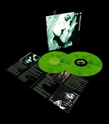TYPE O NEGATIVE - BLOODY KISSES: SUSPENDED IN DUSK Green with black splatter (2LP)