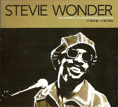 WONDER, STEVIE - CLASSIC ALBUM SELECTION (1972-1976) 5CD Box set (CD BOX)