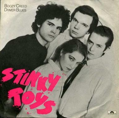 STINKY TOYS - BOOZY CREED / Driver Blues UK 1977 (7")
