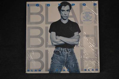 POP, IGGY - BLAH BLAH BLAH    Rare Argentina press with different sleeve, Vg+ (LP)
