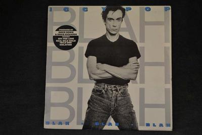 POP, IGGY - BLAH BLAH BLAH Yugoslavian press with sticker, Ex- (LP)