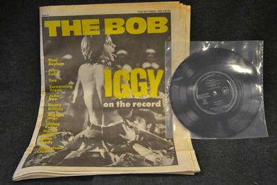 POP, IGGY / Soul Asylum - THE BOB FLEXI    with the magazine The Bob. Iggy: Butt town, LA Blues acoustic demo. Soul Asylum: I (7")
