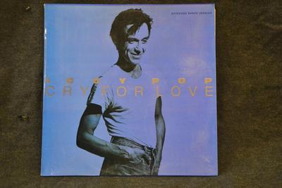 POP, IGGY - CRY FOR LOVE (DANCE MIX) / CRY FOR LOVE (EDIT) / LITTLE MISS EMPEROR non album song Spanish press Bl (12")