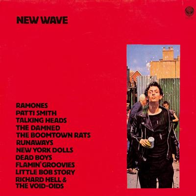 VARIOUS ARTISTS (PUNK / HARDCORE) - NEW WAVE UK 1977 compilation, Ramones, Damned, New York Dolls, Dead Boys, Runaways a.o. (LP)