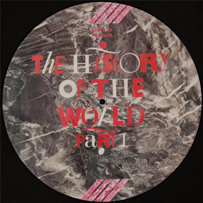 VARIOUS ARTISTS (PUNK / HARDCORE) - HISTORY OF THE WORLD PART 1 French Picture disc with Johnny Thunders, Saints, Real Kids, Outcasts etc . Mint (LP)