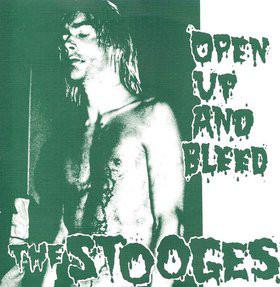 IGGY & THE STOOGES - OPEN UP AND BLEED Green vinyl Live Whisky a go go 73, Ex+ (7")