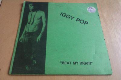 POP, IGGY - BEAT MY BRAIN Green vinyl lim ed 300 #68 Mint! Very rare, M- (7")