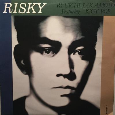 RYUICHI SAKAMOTO / IGGY POP - RISKY / AFTER ALL Iggy vocal on the A-side   Dutch Mint (7")