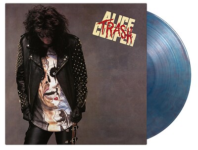 COOPER, ALICE - TRASH 35th Anniversary, Blue with red marble. 180g (LP)