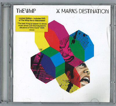 THE WHIP - X MARKS DESTINATION (CD+DVD)