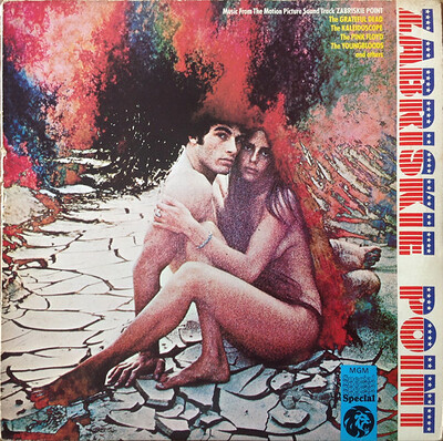 VARIOUS ARTISTS (SOUNDTRACK/STAGE/MUSICAL)) - ZABRISKIE POINT UK mid/late 70:s re-issue. Soundtrack feat. Pink Floyd, Grateful Dead a.o. (LP)