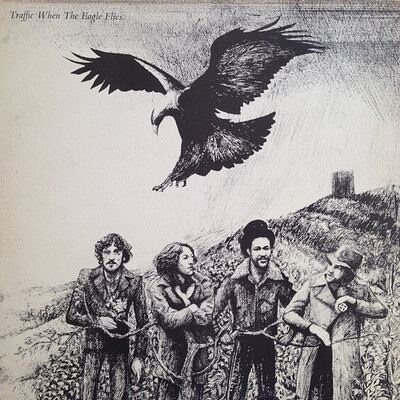 TRAFFIC - WHEN THE EAGLE FLIES uk original pressing (LP)