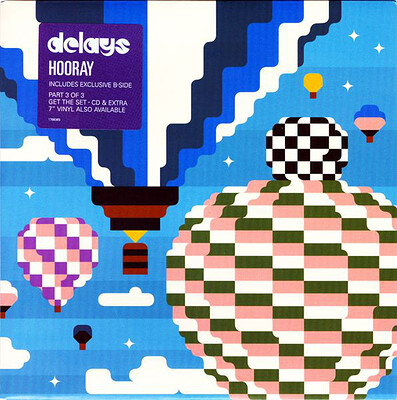 THE DELAYS - HOORAY #3 of 3 (7")