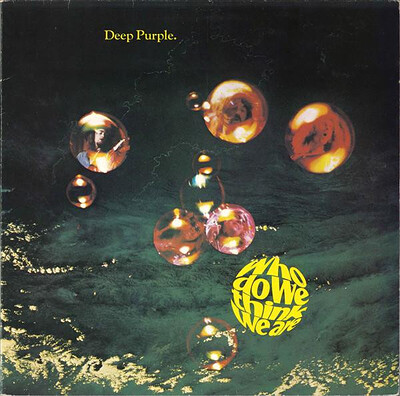 DEEP PURPLE - WHO DO WE THINK WE ARE? European 80:s re-issue (LP)